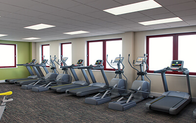 Based across the road from a fantastic gym, several of our team head over at lunch time to blow off some steam. 